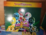 Mighty Morphin Power Rangers Spin Fighters Tournament Set Bandai Extra Launcher. Fixed Price $65.00.