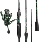 Sougayilang Fishing Rod Combo, Baitcasting&spinning Reel With IM6 Graphite Bl.... Fixed Price $74.68.