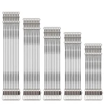 50 Pcs Stainless Steel Fishing Tackle Leader With Swivel Snap For Rigs. Fixed Price $11.92.