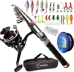 Shinepick BS001-SP-US-123 Telescopic Fishing Pole And Reel Combo Full Kit. Fixed Price $41.50.