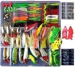 275 Pcs Fishing Lure Tackle Box Kit For Fresh And Saltwater Set. Fixed Price $24.99.