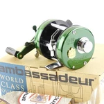 Green Abu Garcia Ambassadeur 2500CI Fishing Reel. Made Sweden. W/ Box.. Fixed Price $1000.00.