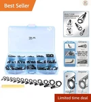 Essential Fishing Rod Tip Repair Kit - 35PCS Stainless Steel For All Anglers. Fixed Price $21.99.