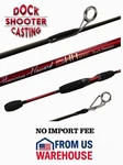 New Hurricane Dock Shooter 7 Ft Fishing Rod & Pier Casting Pole. Fixed Price $61.50.