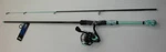Okuma FNX662M30SF 6F6 Fin Chaser Spinning Rod Reel Combo Ft 6" Pc Gray. Fixed Price $43.44.