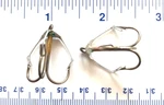 25 Matzuo Bronze Weedless Treble Hooks Size 390021-4. Fixed Price $12.99.