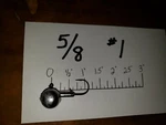 20 5/8OZ Round Head Jigs Mustad Bln 32746 Hooks #1 1/0 2/0 3/0 4/0 5/0 Choose. Fixed Price $13.50.