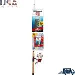 Catch More Bass Spinning Rod & Reel Combo 6FT6IN Medium Power Fishing Kit. Fixed Price $61.58.