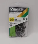 Owner 5378-171 Ssw Circle Hook Up-eye Offset Med Shank Hangnail Point 7/0 27CT. Fixed Price $45.75.