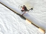 Tournament Bass Jig Worm Spinning Combo 7'6" 1PC Rod/ 5BB Reel. Fixed Price $169.97.