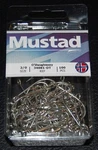 100 Mustad 34081-DT Size 2/0 Saltwater Big Game O'shaughnessy Hooks 34081D-20. Fixed Price $15.79.