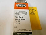 3356 Do-it Flat Bank Sinker Mold 3-5 Oz Free Shipping. Fixed Price $61.60.