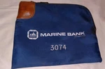 Vintage Marine Bank Canvas Deposit Bag Erie Pa Rifkin Co Lock Wilkes Barr. Fixed Price $19.99.