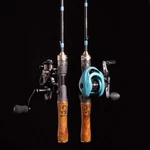 Ultralight Carbon Fiber Fishing Rod Fast Action Trout Lure Pole Wood Handle. Fixed Price $75.51.