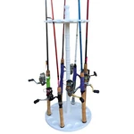 Pactrade Marine 16-ROD Vert Adjustable Fishing Holder Rack For Garage, Home. Fixed Price $32.35.