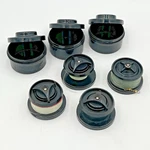 Vintage Garcia Mitchell Set Of 4 Fishing Reel Spools W/ Case Lot Made France. Fixed Price $29.87.