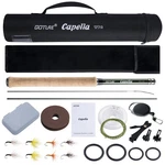 Goture Tenkara Fly Fishing Rod Combo 3.6M Ultralight Carbon Fiber With Line. Fixed Price $91.46.