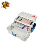 Plano Ready Set Tackle Box 180PC Medium Blue White Fishing Kit. Fixed Price $36.99.
