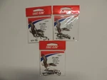 3 Packs Eagle Claw 072A-8 Saltwater Hooks Size Largo 2X Long Sz Of 10 New. Fixed Price $5.00.