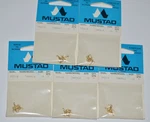 Packs Mustad Treble Hooks 35518 Size 16 Per Gold New Made Norway. Fixed Price $19.95.
