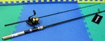 Daiwa Shock Spinning Combo 6' 6" Rod W/2500-1B Reel 1BB DSK25-B/F662M. Fixed Price $28.99.