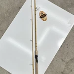 Eagle Claw Crafted Spinning Rod 6'6" Medium Fiberglass 2-PIECE Yellow. Fixed Price $38.00.