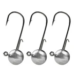 50PCS Round Rig Jig Heads Fishing Hook Crappie Bass Trout Lure Swimbait. Fixed Price $17.99.