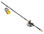 Zebco Delta ZD2 Spincast Combo Bb 3.4:1 Gear Ratio 5' 6" Graphite Composit Rod. Fixed Price $64.95.