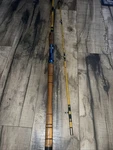 Vintage Eagle Claw Starfire SFTM329 2PC 7 6 Foot Trolling Fishing Rod. Fixed Price $49.00.