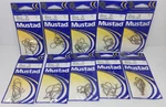 10 Packs Mustad Size #2/0 Stainless Steel Beak Hook 92553S. Fixed Price $33.99.