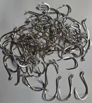 Mustad 92551NI Octopus Beak Hook Barbless, 50 Pack Nickel Choose Size. Fixed Price $22.99.