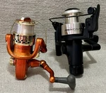 Fishing Spinning Reels Roddy Lites RLG20 Metallic Orange Zebco Pro Staff PS30. Fixed Price $39.99.
