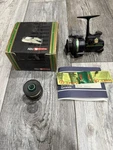 Vintage Abu Garcia Cardinal C3 Spinning Reel With Box, Extra Spool And Manual. Fixed Price $159.00.
