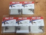 Lot Of 5. Eagle Claw Curved Point 2X Treble Hook Bronze #6 5PC 374A-6. Fixed Price $6.99.