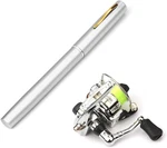Fishing Rod Reel Combo Mini Pen Pole Kit Telescopic Spinning. Fixed Price $54.97.