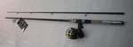 Daiwa DSK30-B/F702M-12C Ft Dshock Bb Spinning Reel Rod Combo W/ Line Pc. Fixed Price $46.02.
