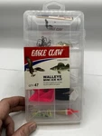 Eagle Claw Walleye Mini Ice Kit With Tin Jigs & Weights 47 Pieces Box. Fixed Price $11.76.