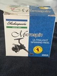 Shakespeare Microspin Ultralight Reel 25OUL Nib Vintage. Fixed Price $35.00.