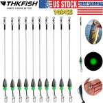 10PCS Fishing Bullet-weights Carolina Ready Rigs Pre Rigged. Fixed Price $14.99.