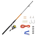 Zebco Ready Tackle Catfish Spinning Combo, 8' Fishing Rod, 11-PIECE Kit. Fixed Price $62.00.