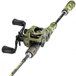 Sougayilang Camo Baitcaster Combo, 2-PIECE 30+24TON 6', 602-RIGHT Hand. Fixed Price $99.83.