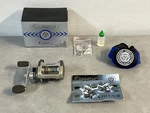 Quantum Cabo CBC30PTS Open Face Big Game Casting Fishing Reel With Box & More. Fixed Price $85.49.