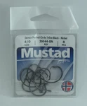 Mustad 39944BN-4/0 Black Nickel Classic Circle Hook 8CT Ringed Eye. Fixed Price $6.81.