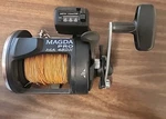 Okuma Magda Pro 45DX Reel W/ Depth Counter Vgc. Fixed Price $40.00.