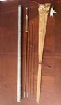 59 South Bend Bamboo Rod Vintage & Pflueger Medalist Fly Fishing Reel. Fixed Price $150.00.