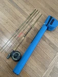 Fenwick Eagle Fly Rod 4 Piece & Redington Cross Water 5 6 Reel + Case. Fixed Price $110.00.