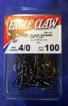 Eagle Claw 084-4/0 Plain Shank Fishing Hooks Size Qty. 100 All Purpose. Fixed Price $25.00.