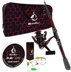 Fishing Rod And Reel Combos, Unique Design With X-warping Painting, Carbon Fiber. Fixed Price $68.99.