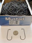 100 Mustad 32746BLN - Size 7/0 Ultra Point 90 Degree Jig Hooks Black Nickel. Fixed Price $27.99.