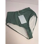 Hill House Home Lola Swim Bottom Emerald Gingham High Waisted Bikini Xs New. Fixed Price $16.00.